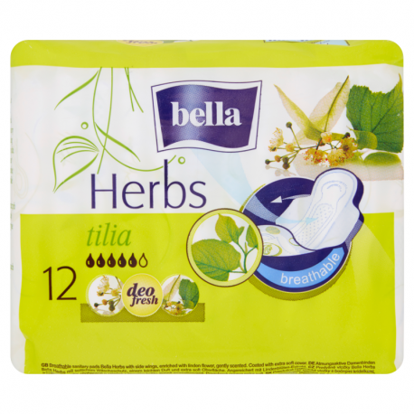 Bella Herbs Tilia Podpaski higieniczne 12 sztuk