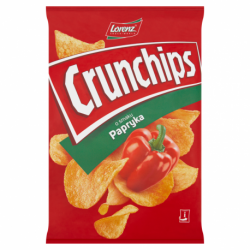 Crunchips Chipsy ziemniaczane o smaku papryka 140 g