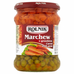 Rolnik Marchew z groszkiem 510 g