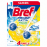 Bref WC Power Aktiv Zawieszka myjąco-zapachowa do muszli WC soczysta cytryna 50 g