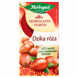 Herbapol Herbaciany Ogród Herbatka owocowo-ziołowa dzika róża 70 g (20 x 3,5 g)