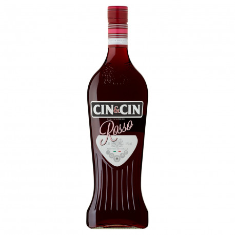 Cin&Cin Rosso Aromatyzowany napój na bazie wina 1 l