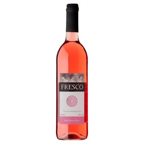 Fresco Wino różowe półsłodkie polskie 750 ml