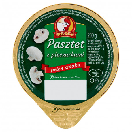 Profi Pasztet z pieczarkami 250 g
