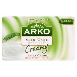 Arko Skin Care z dodatkowym kremem Głęboko nawilżające mydło kosmetyczne 90 g