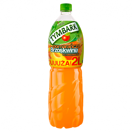 Tymbark Napój pomarańcza brzoskwinia 2 l