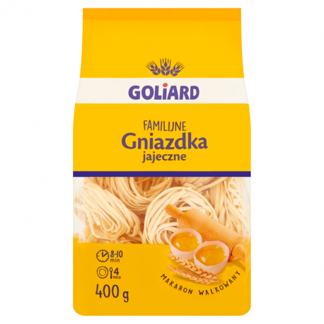 Goliard Makaron familijny gniazdka jajeczne 400 g