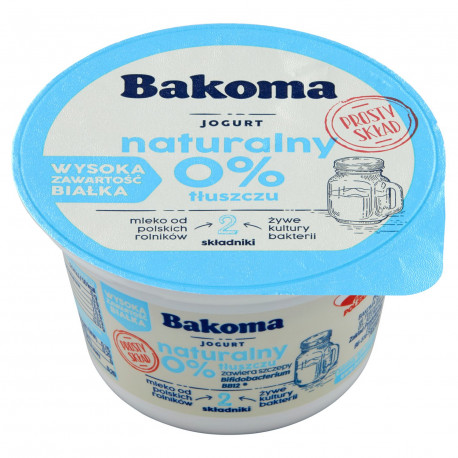 Bakoma Jogurt naturalny 170 g