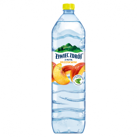 Żywiec Zdrój Napój niegazowany z nutą brzoskwini 1,2 l