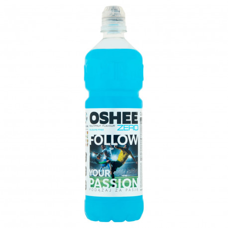 Oshee Zero Napój niegazowany o smaku wieloowocowym 0,75 l