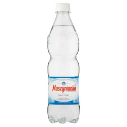 Muszynianka plus Naturalna woda mineralna wysokozmineralizowana średnionasycona CO2 0,6 l