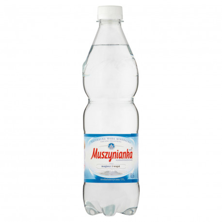 Muszynianka plus Naturalna woda mineralna wysokozmineralizowana średnionasycona CO2 0,6 l