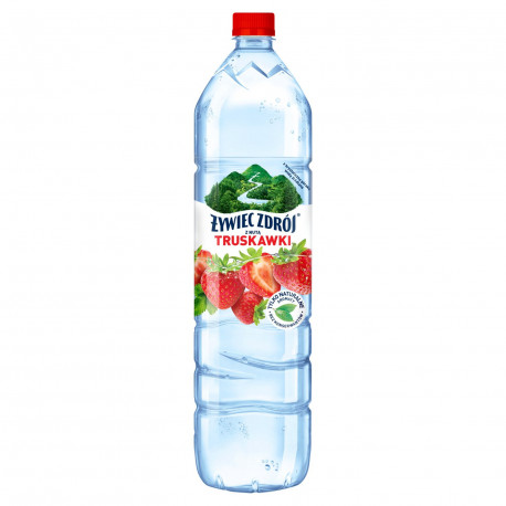 Żywiec Zdrój Napój niegazowany z nutą truskawki 1,5 l