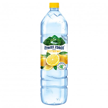 Żywiec Zdrój Napój niegazowany z nutą cytryny 1,5 l
