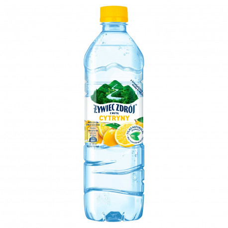 Żywiec Zdrój Napój niegazowany z nutą cytryny 500 ml