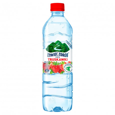 Żywiec Zdrój Napój niegazowany z nutą truskawki 500 ml