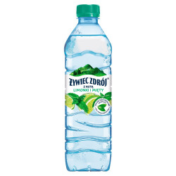 Żywiec Zdrój Napój niegazowany z nutą limonki i mięty 500 ml