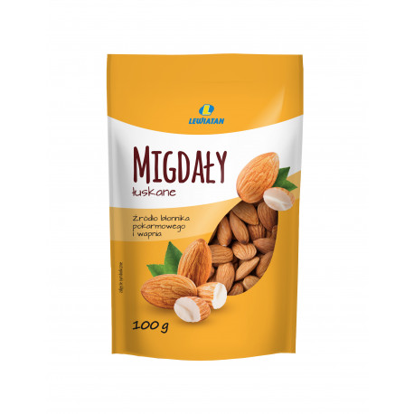 Migdały łuskane 100 g Lewiatan