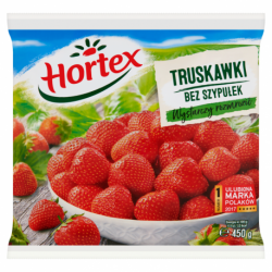 Hortex Truskawki bez szypułek 450 g