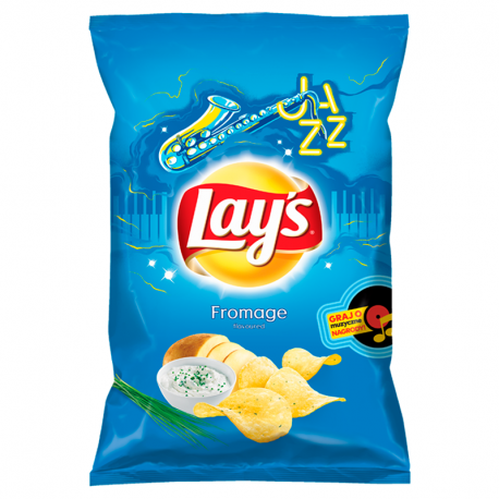 Lay's Chipsy ziemniaczane o smaku śmietankowego serka z ziołami 130g
