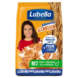 Lubella Mlekołaki Cinisy Zbożowe kwadraciki z cynamonem 250 g