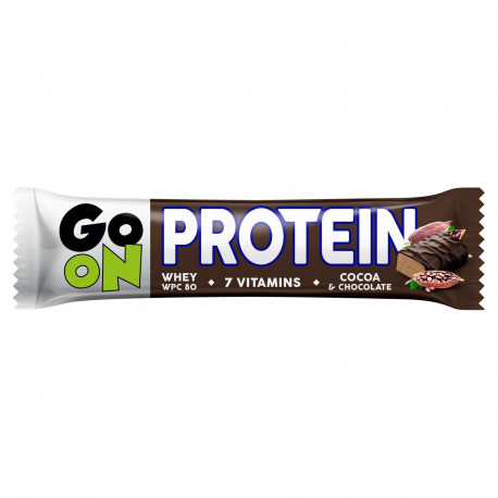 Sante Go On Protein Baton kakaowy w czekoladzie deserowej 50 g