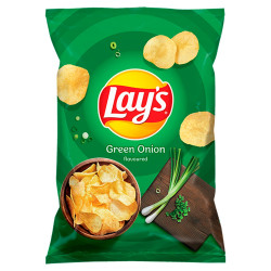 Lay's Chipsy ziemniaczane o smaku zielonej cebulki 70 g