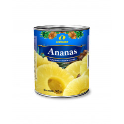 Ananasy w lekkim syropie 565 g Lewiatan