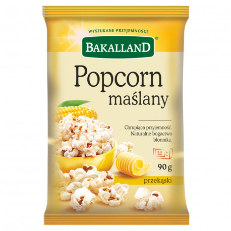 Bakalland Popcorn maślany 90 g