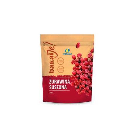 Żurawina suszona cała 200 g Lewiatan