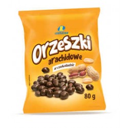 ORZESZKI ARACHIDOWE W CZEKOLADZIE 80 g MW LEWIATAN