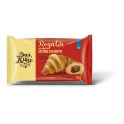 ROGALIK Z NADZIENIEM CZEKOLADOWYM PANI KUKI 50 g MW LEWIATAN