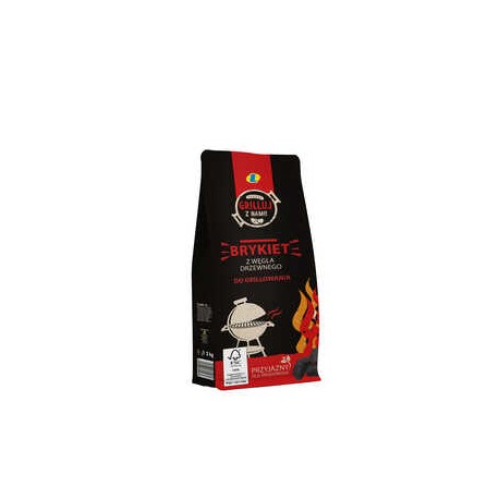 BRYKIET DRZEWNY GRILLUJ Z NAMI 2 kg MW LEWIATAN