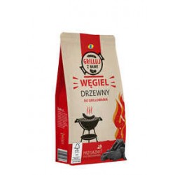 WĘGIEL DRZEWNY GRILLUJ Z NAMI 2 kg MW LEWIATAN