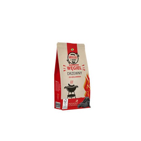 WĘGIEL DRZEWNY GRILLUJ Z NAMI 2 kg MW LEWIATAN