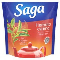 HERBATA EXP SAGA CZARNA 75 Torebek
