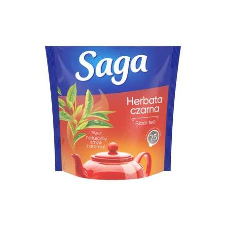 HERBATA EXP SAGA CZARNA 75 Torebek
