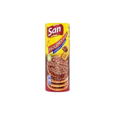 CIASTKA SAN ŁAKOTKI HOLENDERSKIE Z CZEKOLADĄ 170 g