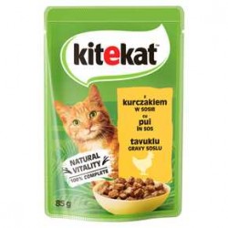 Kitekat z kurczakiem w sosie Karma pełnoporcjowa 85 g