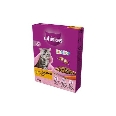 KARMA KOT WHISKAS JUNIOR KURCZAK 300 g