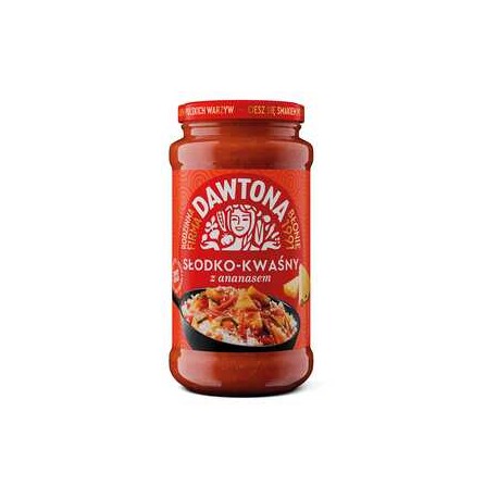 Dawtona Sos słodko-kwaśny z ananasem  520 g