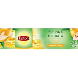 Lipton Herbata zielona pigwa 25 torebek