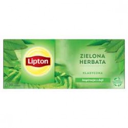 Lipton Classic Herbata zielona 32,5 g (20 torebek)