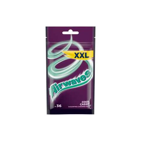 Airwaves Cool Cassis XXL Guma do żucia bez cukru 36 drażetek