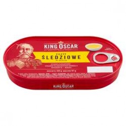 King Oscar Filety śledziowe w sosie pomidorowym 160 g