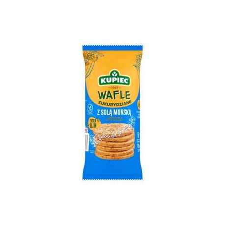 WAFLE KUPIEC KUKURYDZIANE SÓL MORSKA 105 g