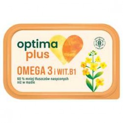 Optima Omega 3 Margaryna o zawartości trzech czwartych tłuszczu 400 g