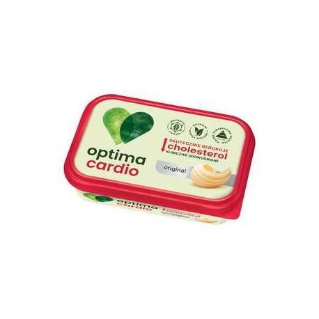 Optima Cardio Margaryna roślinna z dodatkiem steroli roślinnych 225 g