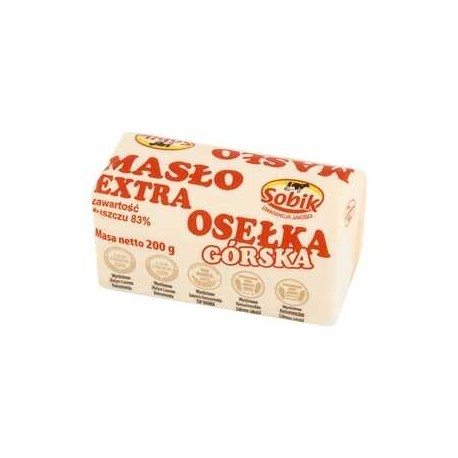 MASŁO SOBIK EXTRA OSEŁKA GÓRSKA 200 g
