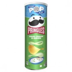 Pringles Sour Cream & Onion Chrupki 165 g